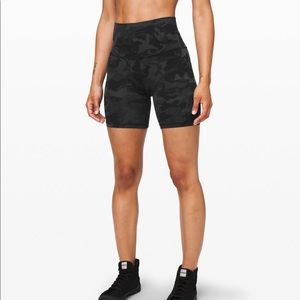 Lululemon Align Short 6” Camo Grey Size 6